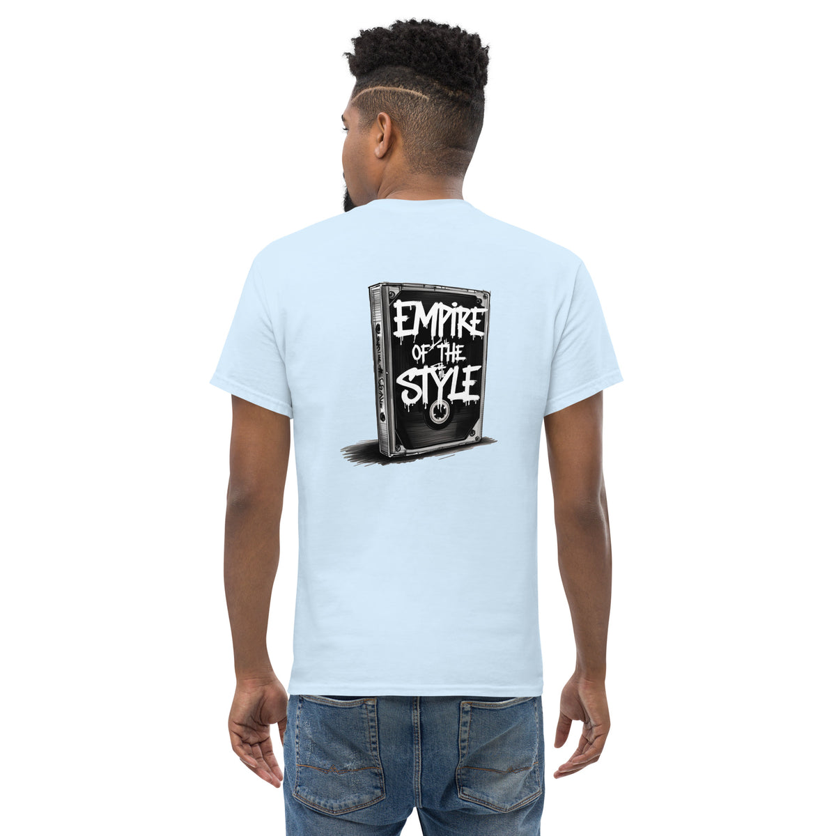 Backprint-T-Shirt – Cassette Tape IV – Produktansicht 16
