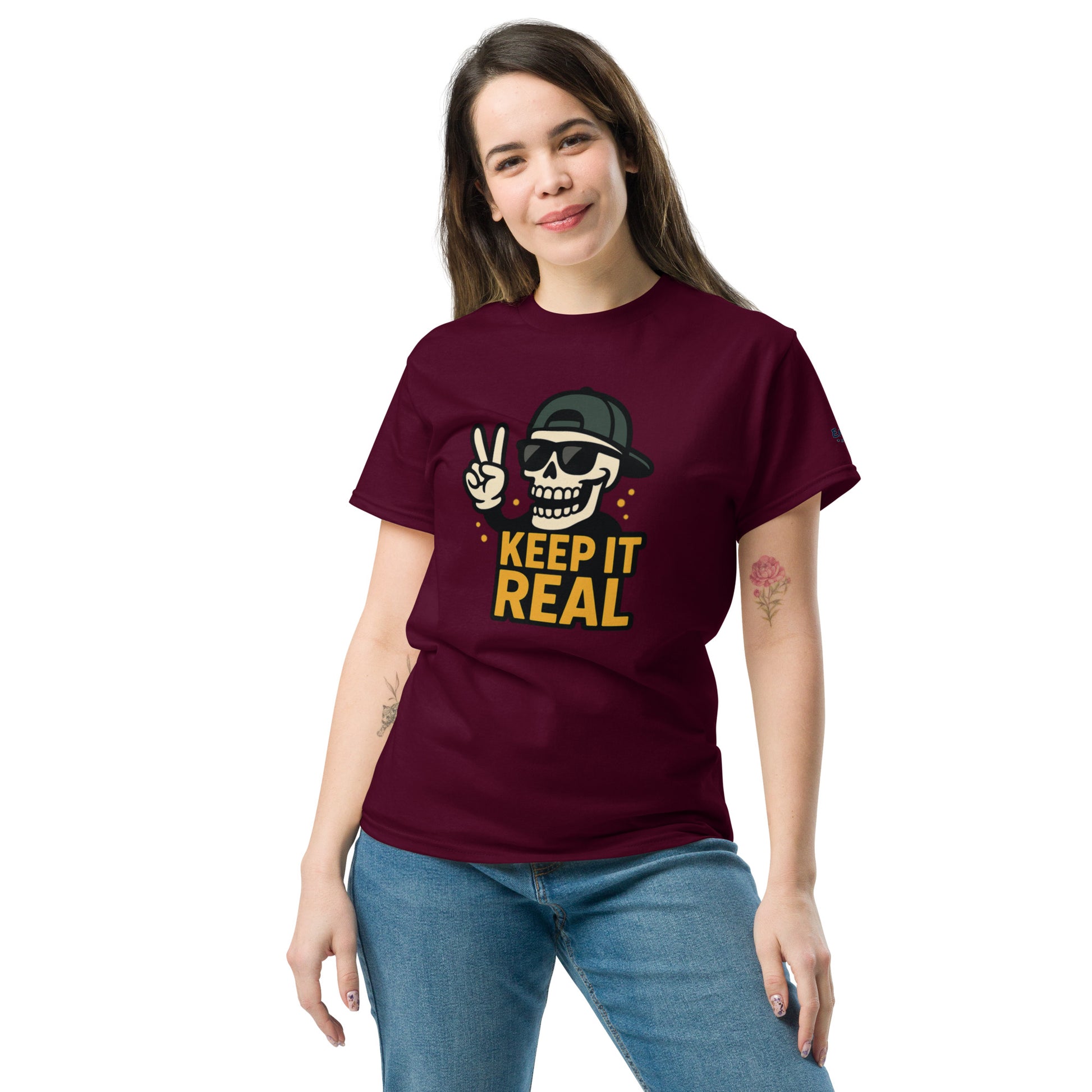 T-Shirt – Keep It Real – Produktansicht 3