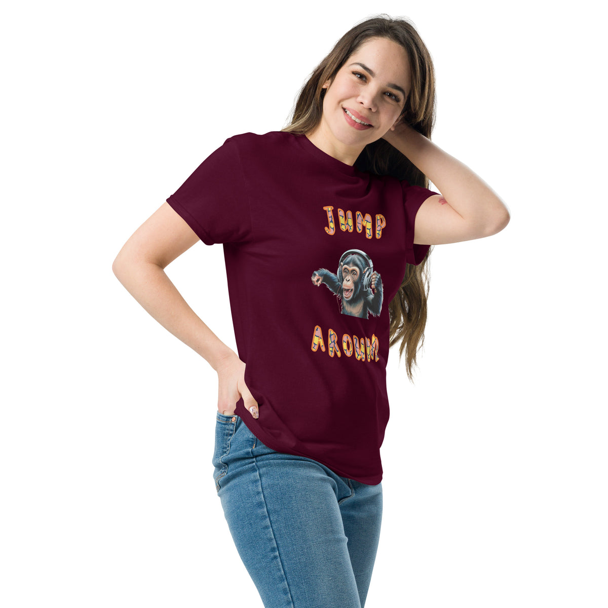 T-Shirt- Monkey Music I – Produktansicht 3