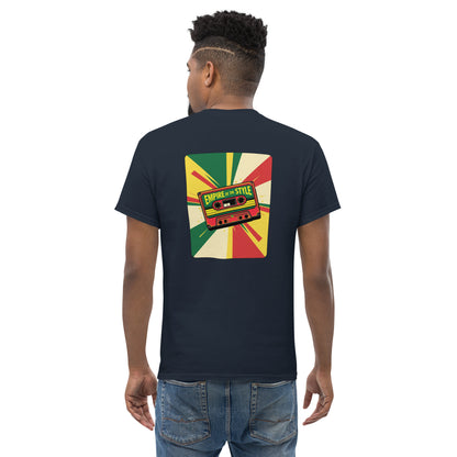 Backprint-T-Shirt – Cassette Tape I – Produktansicht 3