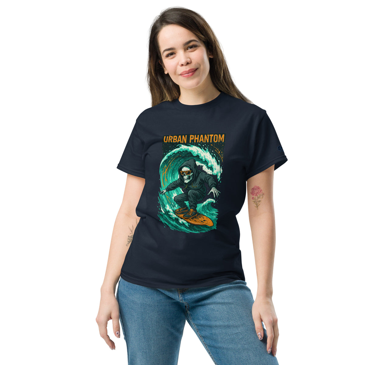 T-Shirt – Urban Phantom Surfer – Produktansicht 5
