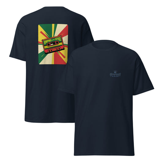 Backprint-T-Shirt – Cassette Tape I – Produktansicht 1