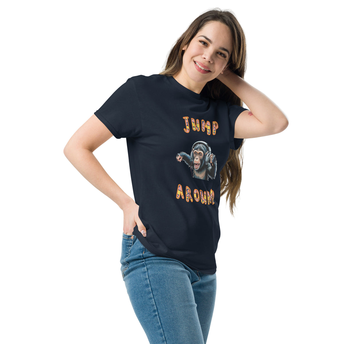 T-Shirt- Monkey Music I – Produktansicht 9
