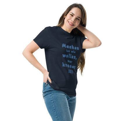 T-Shirt – Machen ist wie wollen – Produktansicht 6