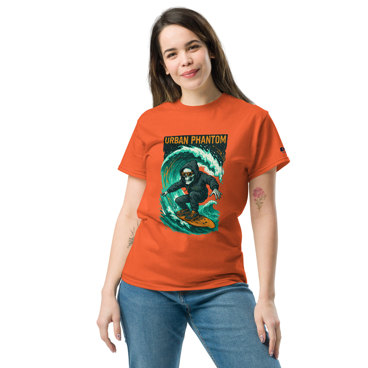 T-Shirt – Urban Phantom Surfer – Produktansicht 8