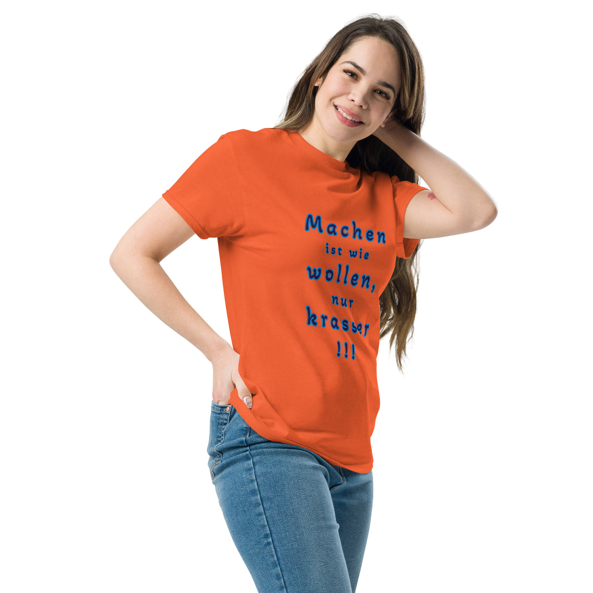 T-Shirt – Machen ist wie wollen – Produktansicht 15