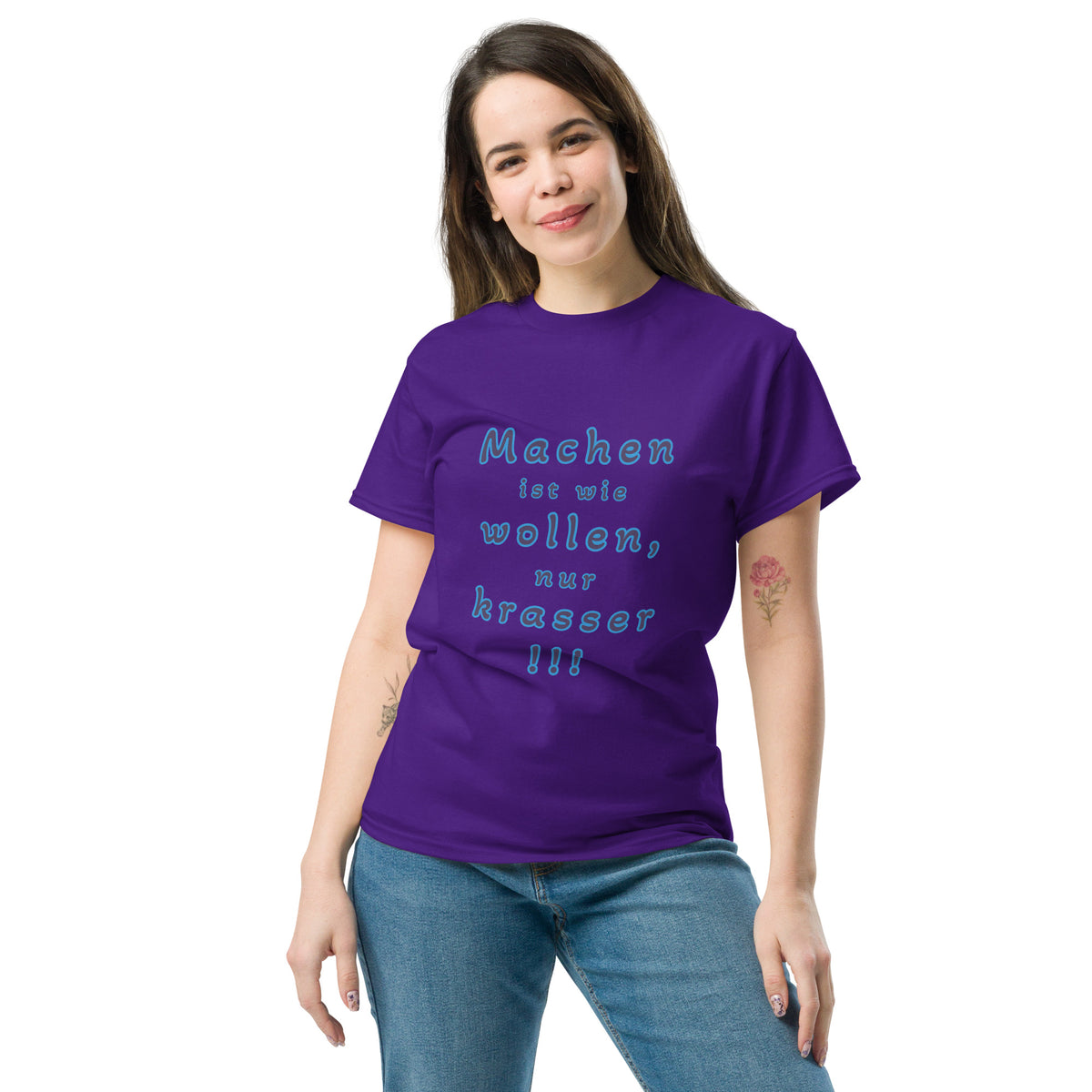 T-Shirt – Machen ist wie wollen – Produktansicht 8