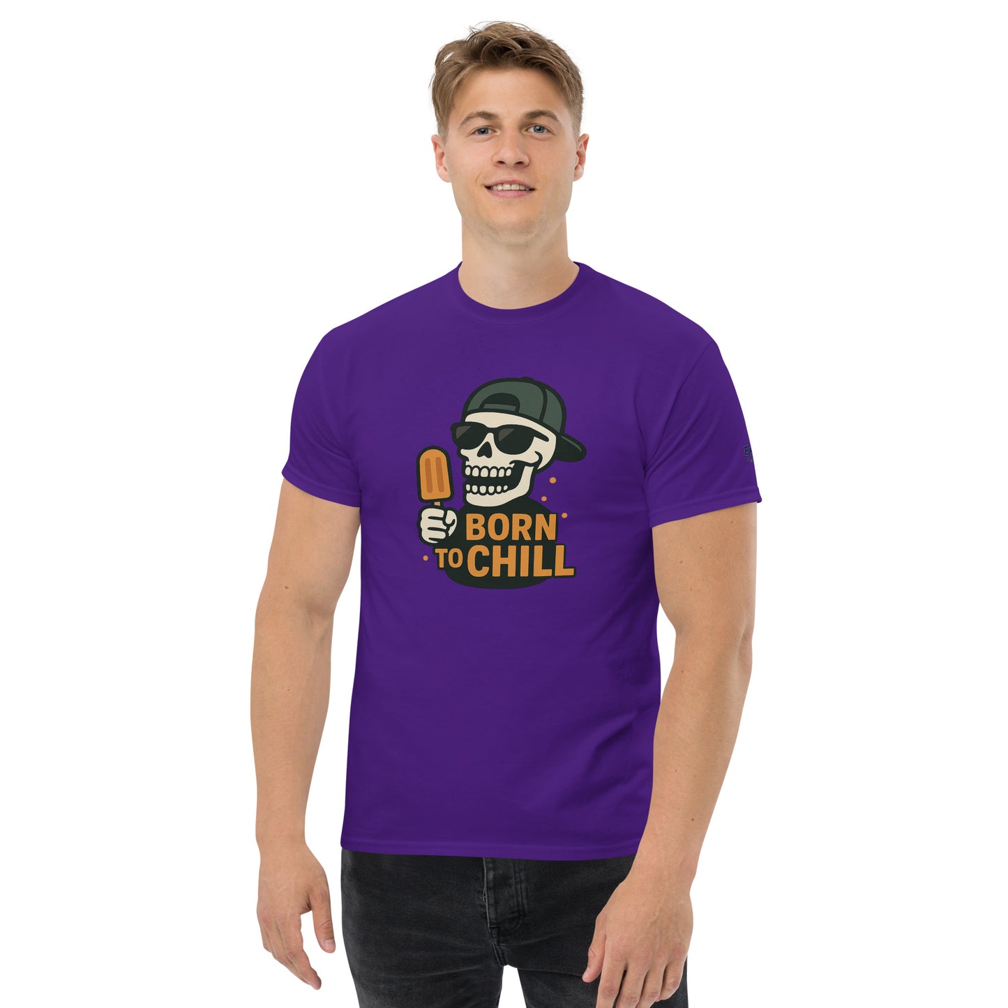 T-Shirt – Born to Chill – Produktansicht 6