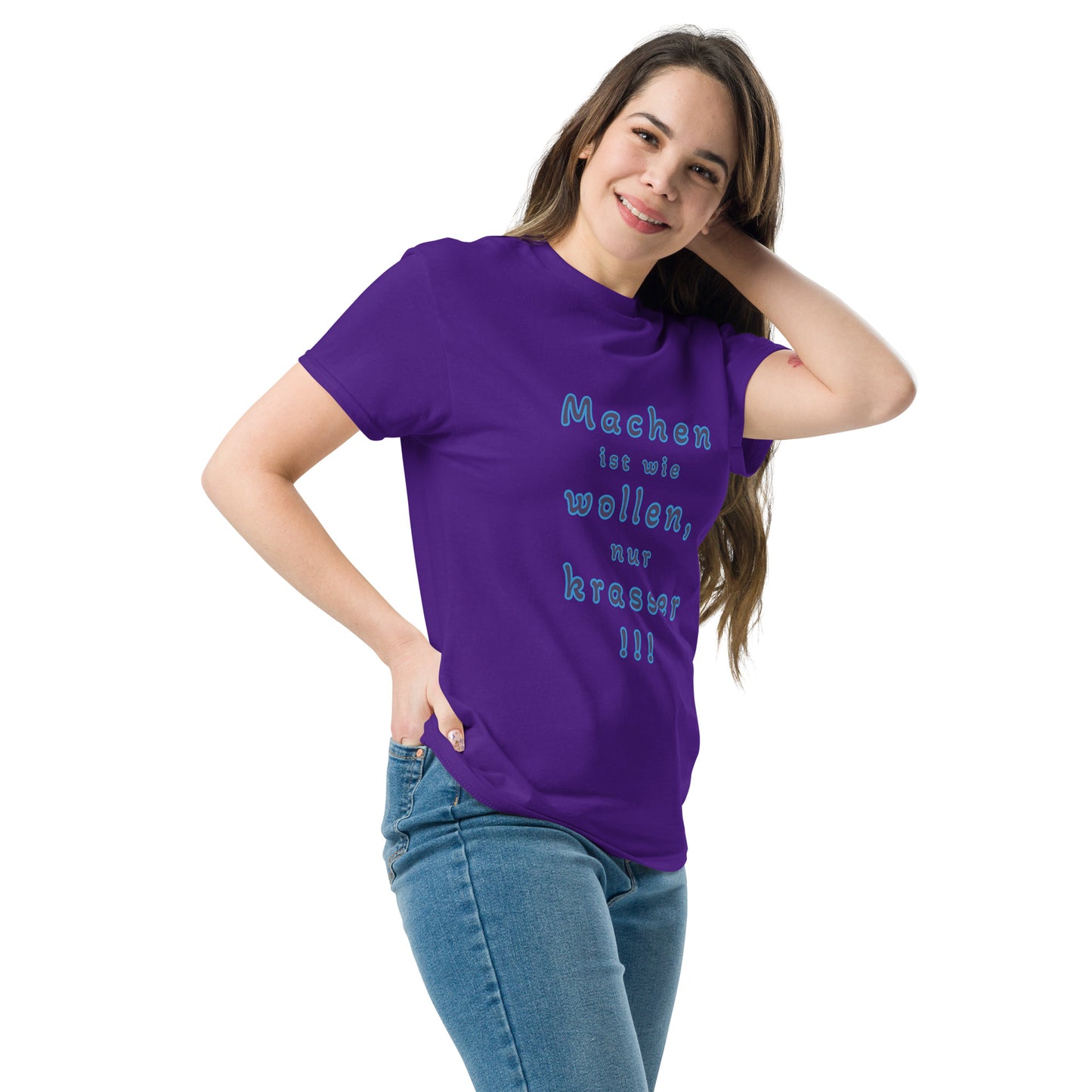 T-Shirt – Machen ist wie wollen – Produktansicht 9