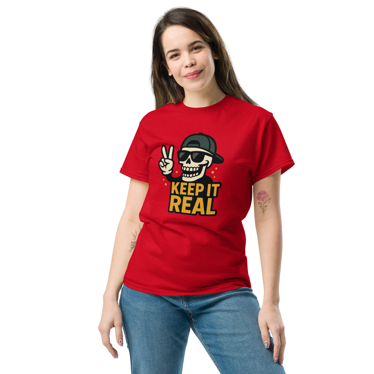 T-Shirt – Keep It Real – Produktansicht 6