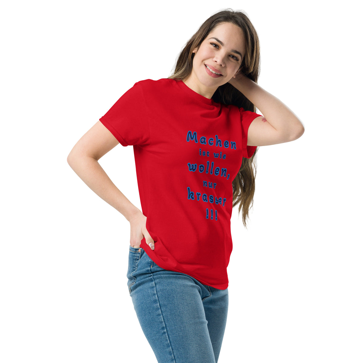 T-Shirt – Machen ist wie wollen – Produktansicht 12
