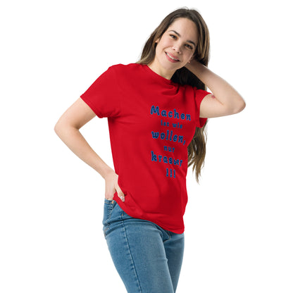 T-Shirt – Machen ist wie wollen – Produktansicht 12