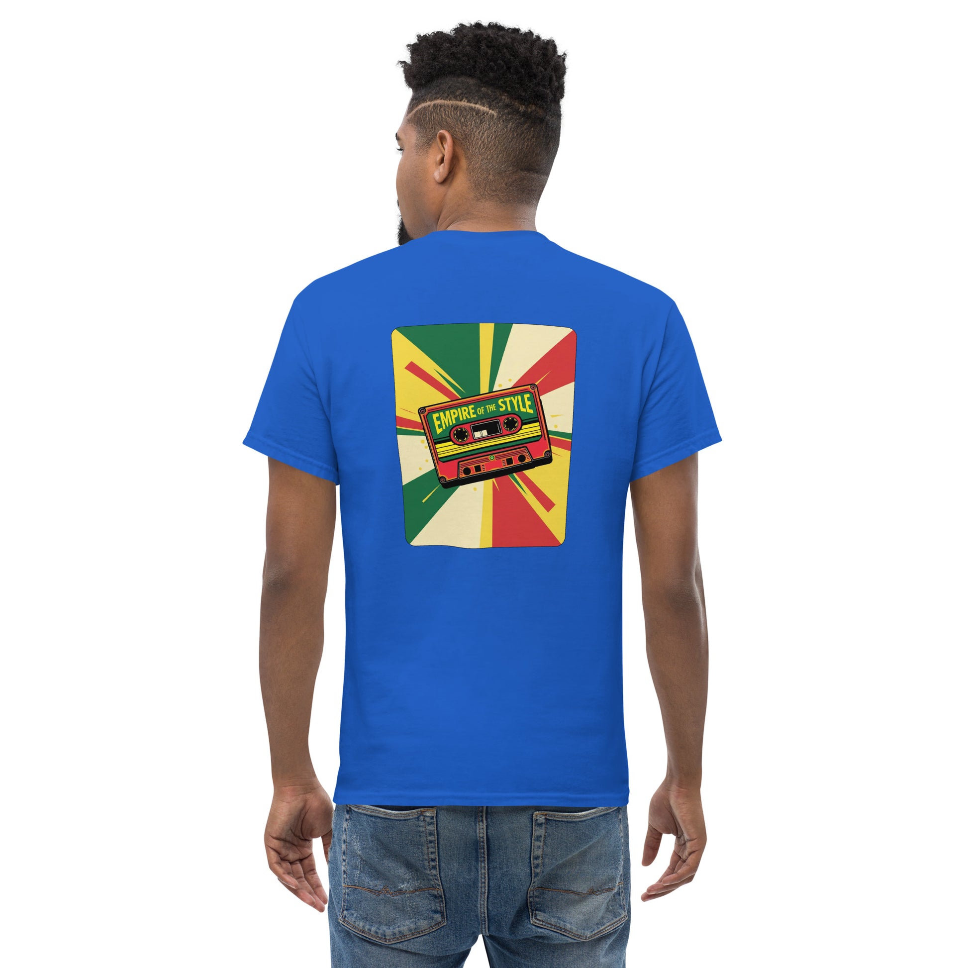 Backprint-T-Shirt – Cassette Tape I – Produktansicht 7