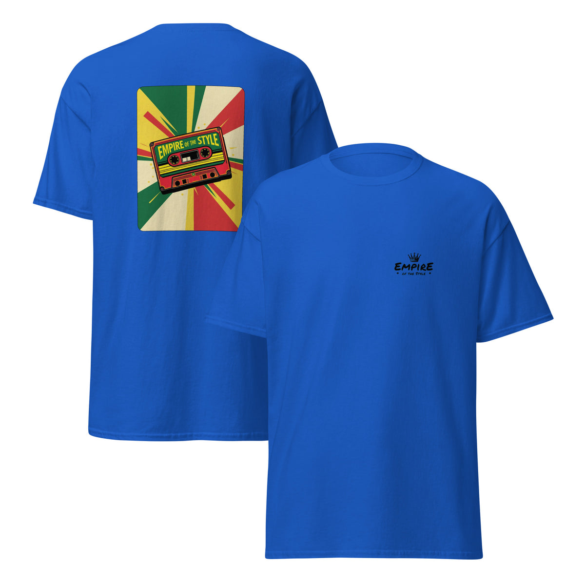 Backprint-T-Shirt – Cassette Tape I – Produktansicht 5