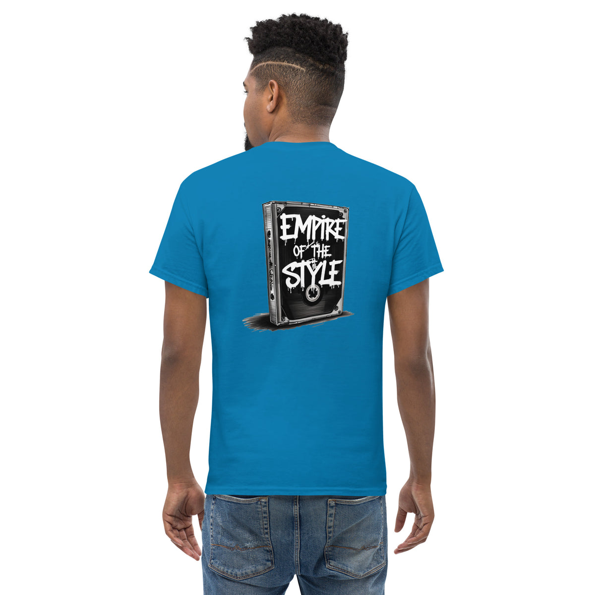 Backprint-T-Shirt – Cassette Tape IV – Produktansicht 18