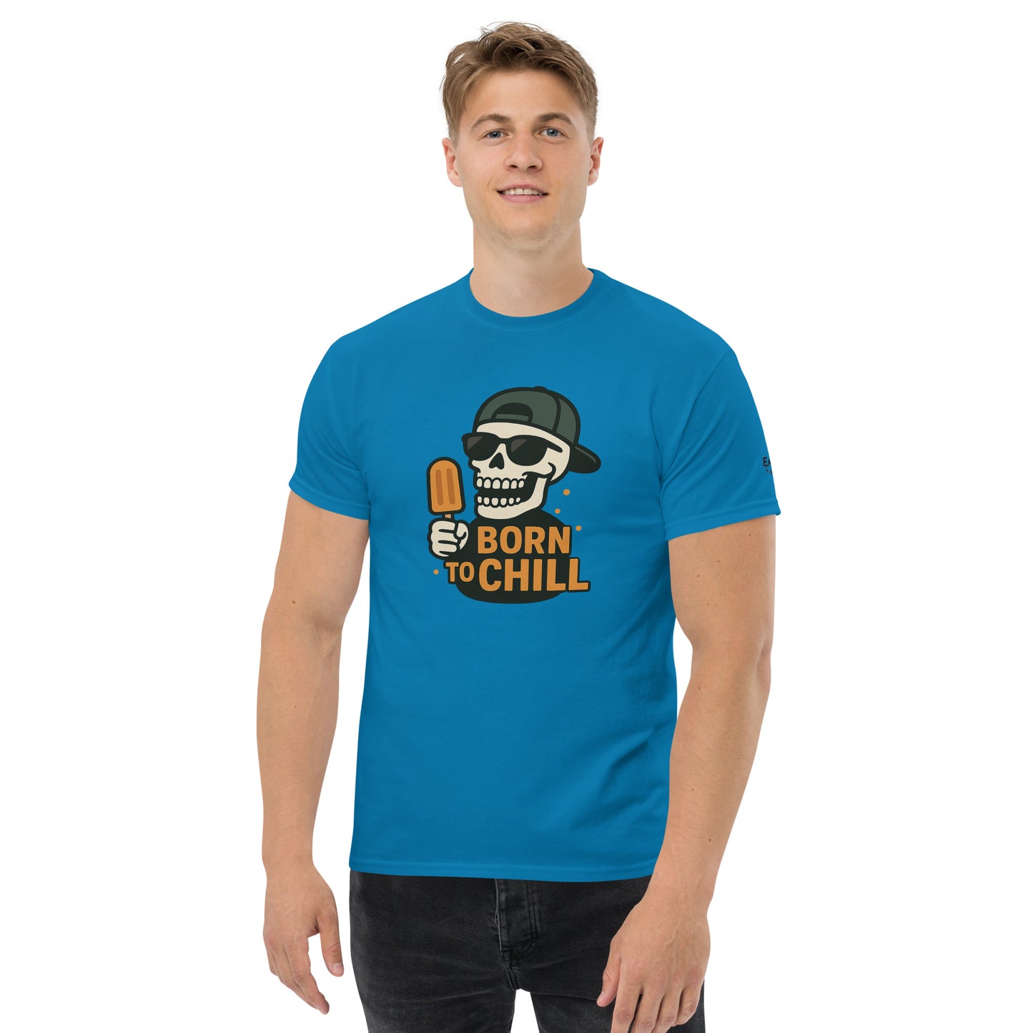 T-Shirt – Born to Chill – Produktansicht 9