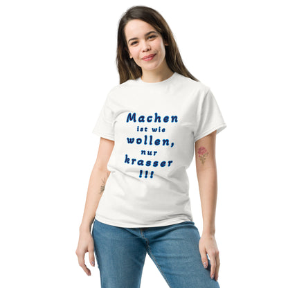 T-Shirt – Machen ist wie wollen – Produktansicht 20