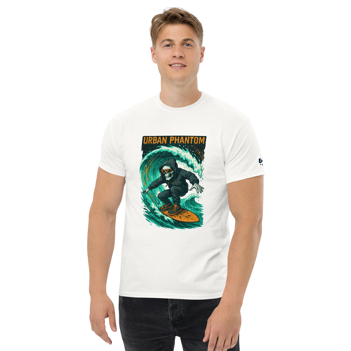 T-Shirt – Urban Phantom Surfer – Produktansicht 2