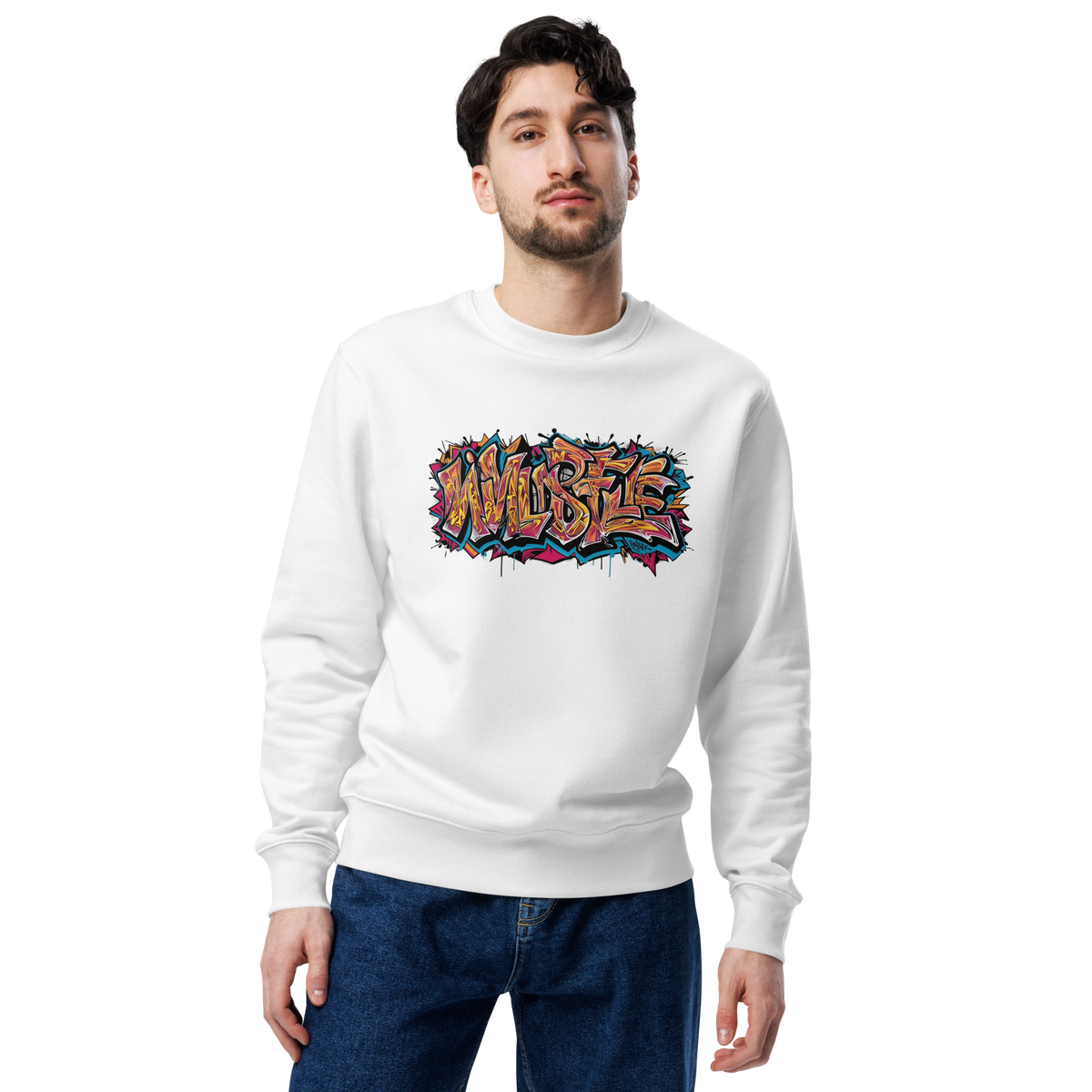 Bio-Pullover – Wild Style – Produktansicht 4