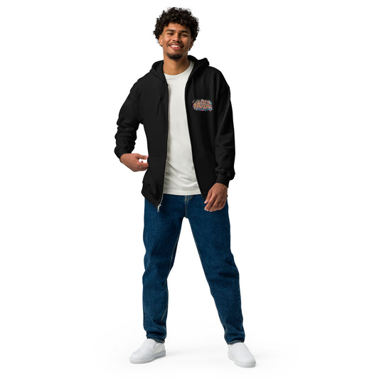 Zip-Hoodie – Wild Style I – Produktansicht 2