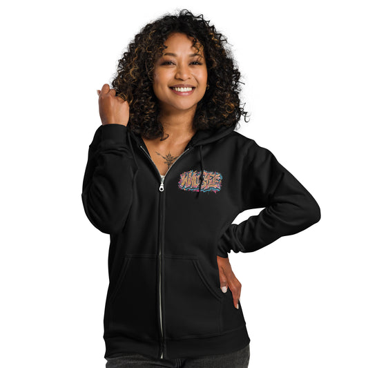 Zip-Hoodie – Wild Style I – Produktansicht 2