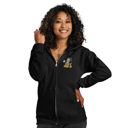 Zip-Hoodie – Stay Fresh – Produktansicht 2