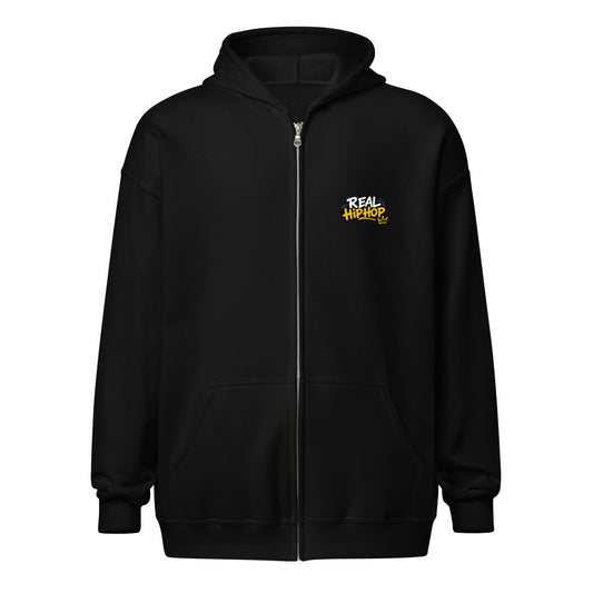 Zip-Hoodie REAL HIP HOP – STILL HIP HOP – Produktansicht 2