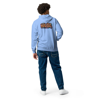 Zip-Hoodie – Front- und Backprint – Wild Style – Produktansicht 18