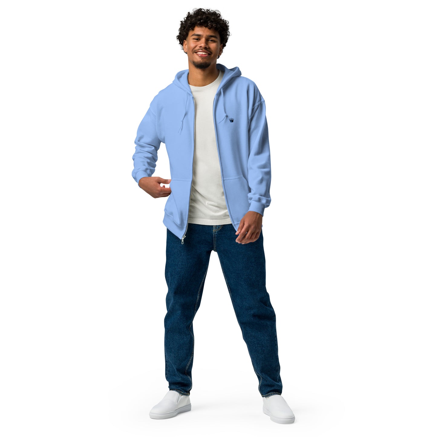 Zip-Hoodie – Front- und Backprint – Wild Style – Produktansicht 17