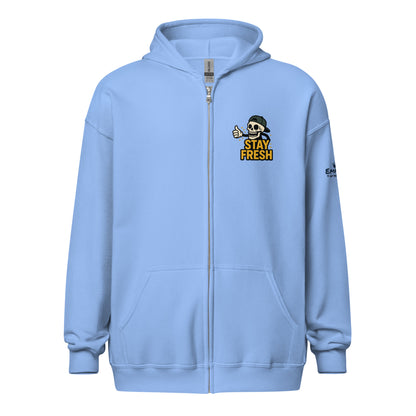 Zip-Hoodie – Stay Fresh – Produktansicht 1