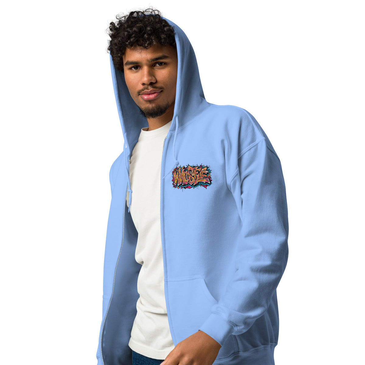 Zip-Hoodie – Wild Style I – Produktansicht 19