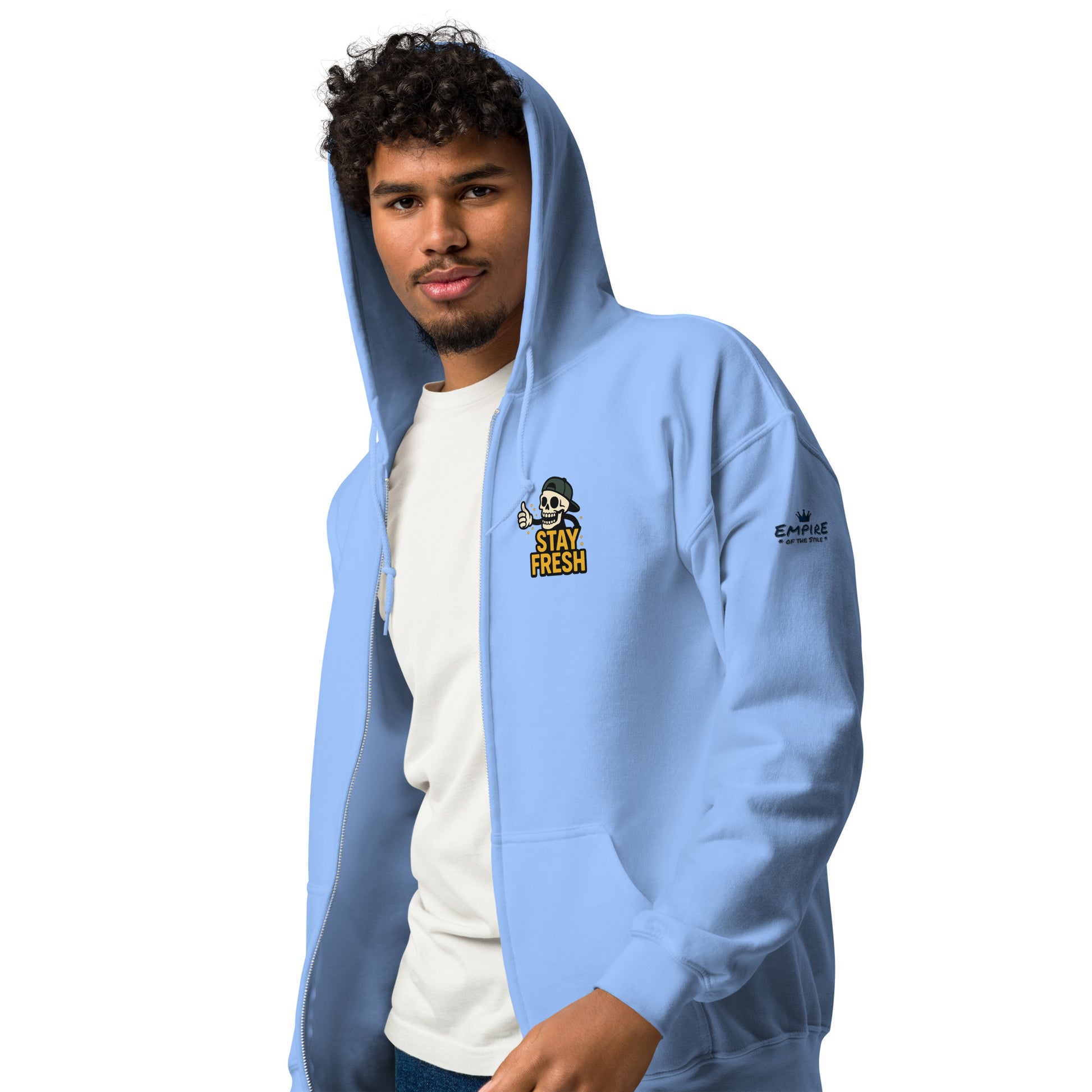 Zip-Hoodie – Stay Fresh – Produktansicht 16