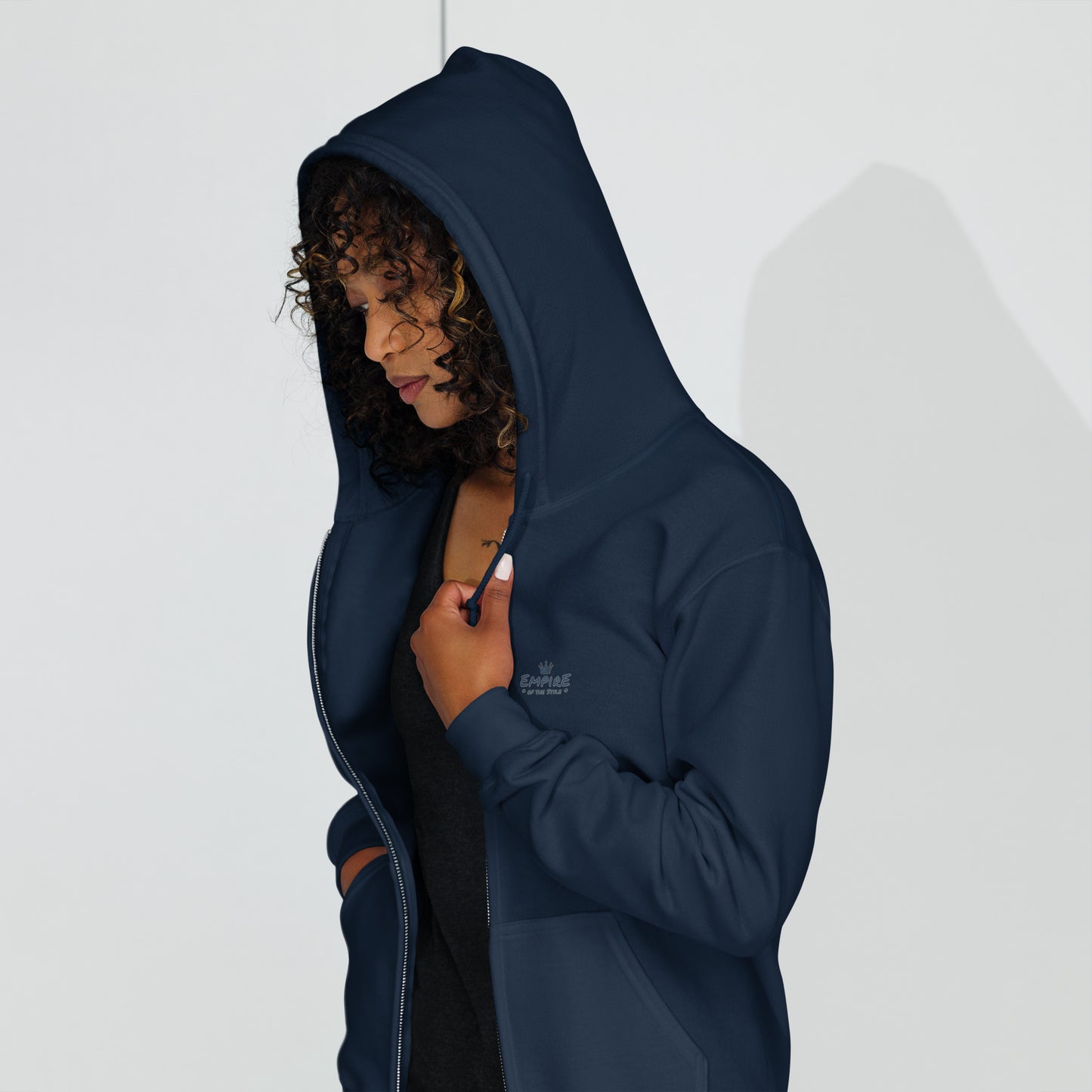 Zip-Hoodie – Front- und Backprint – Wild Style – Produktansicht 8