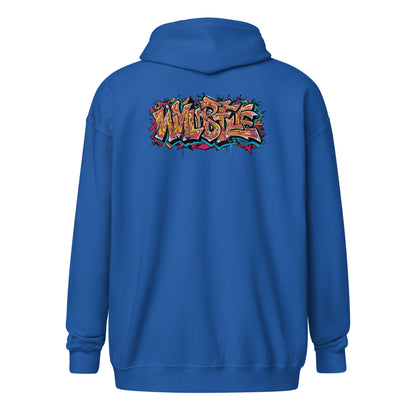 Zip-Hoodie – Front- und Backprint – Wild Style – Produktansicht 14