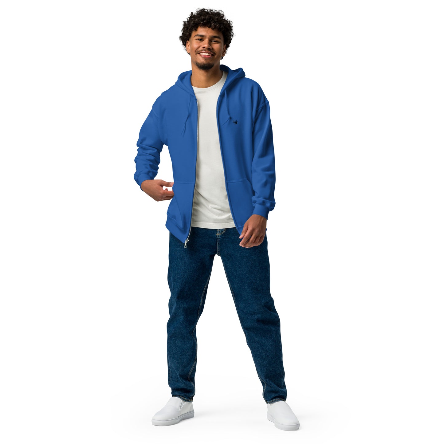 Zip-Hoodie – Front- und Backprint – Wild Style – Produktansicht 11