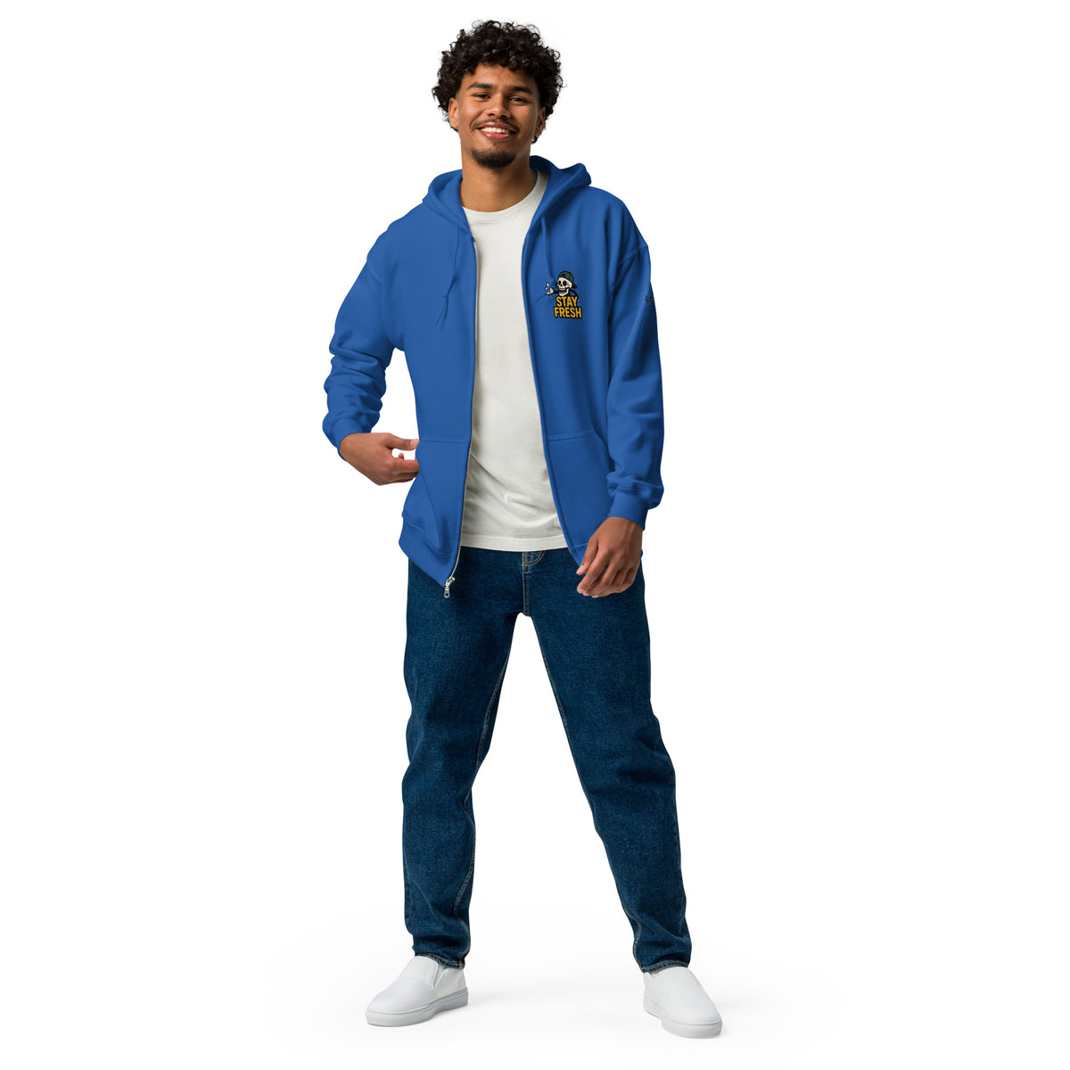 Zip-Hoodie – Stay Fresh – Produktansicht 11
