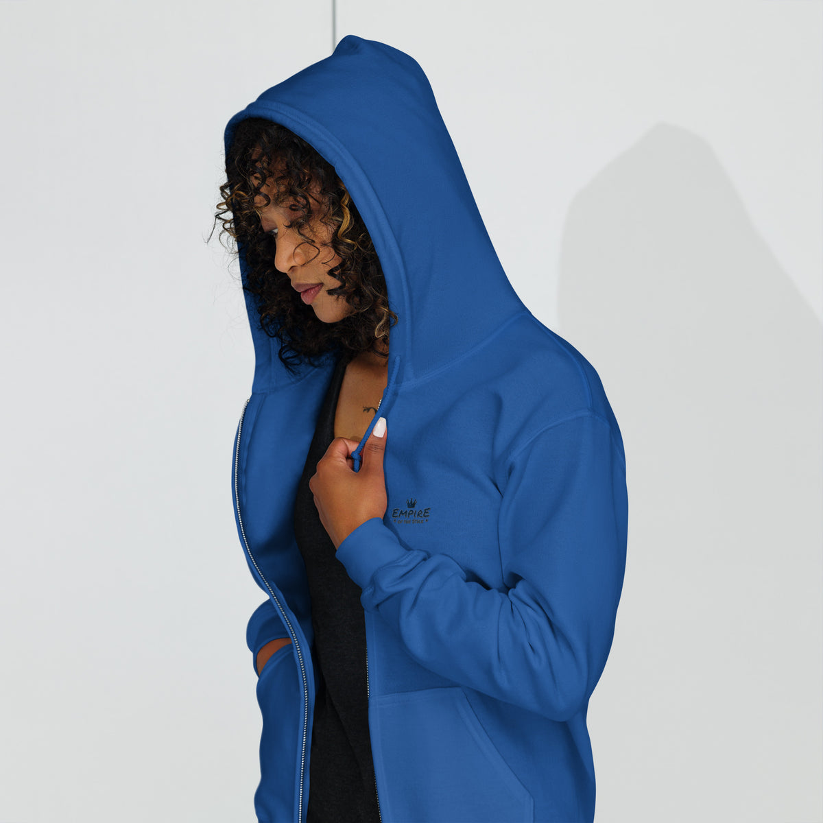 Zip-Hoodie – Front- und Backprint – Wild Style – Produktansicht 9