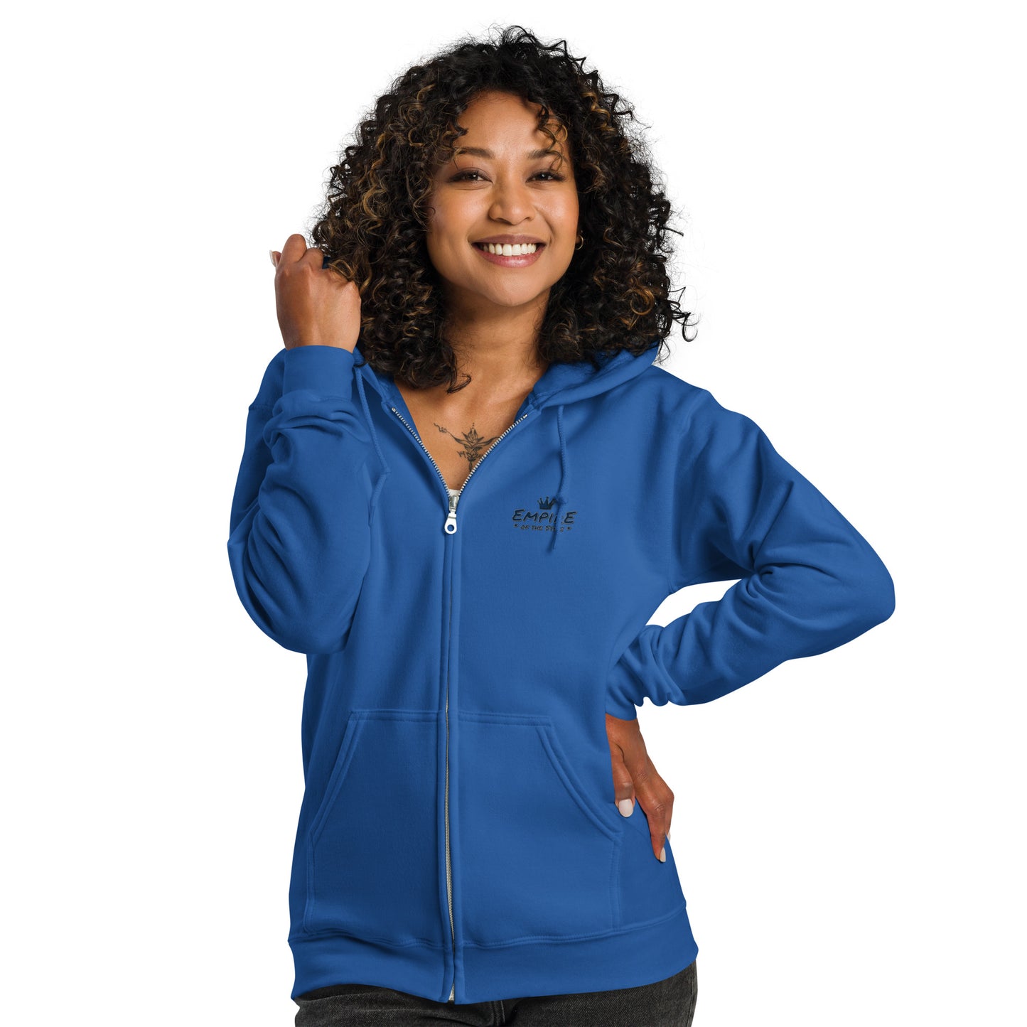 Zip-Hoodie – Empire of the Style – Produktansicht 13