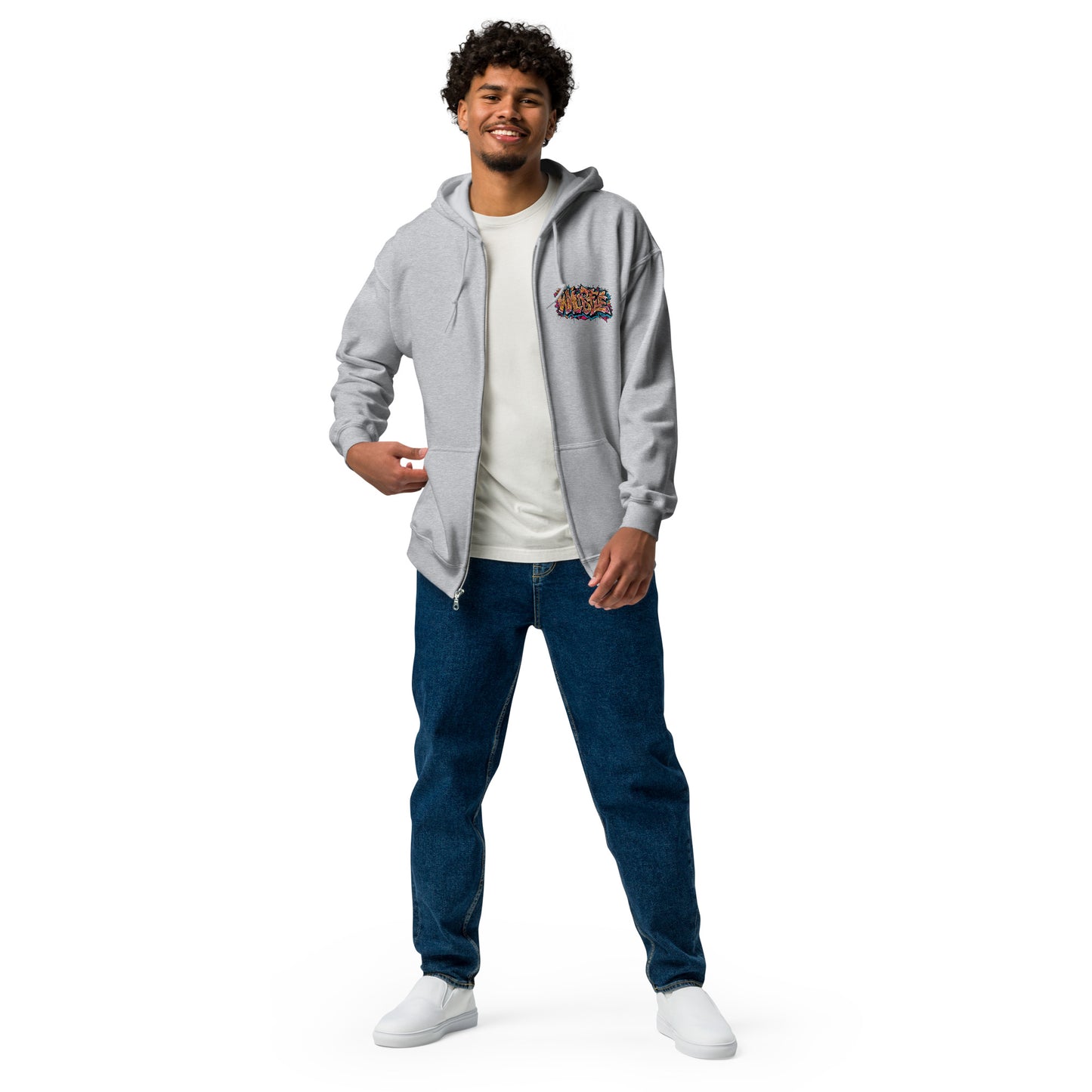 Zip-Hoodie – Wild Style I – Produktansicht 5