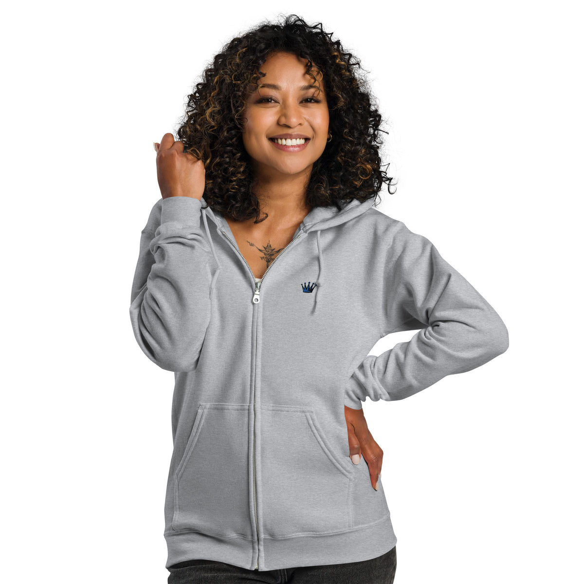 Zip-Hoodie – Empire of the Style – Produktansicht 3