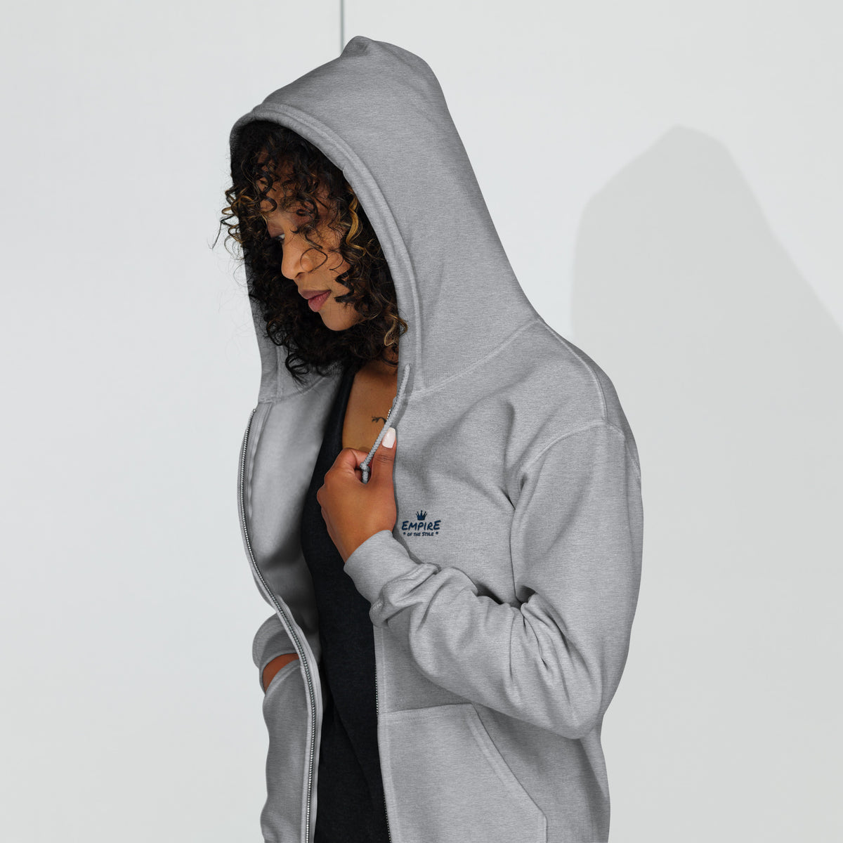 Zip-Hoodie – Front- und Backprint – Wild Style – Produktansicht 7