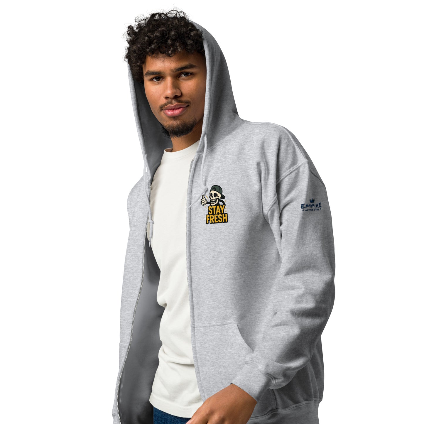 Zip-Hoodie – Stay Fresh – Produktansicht 19