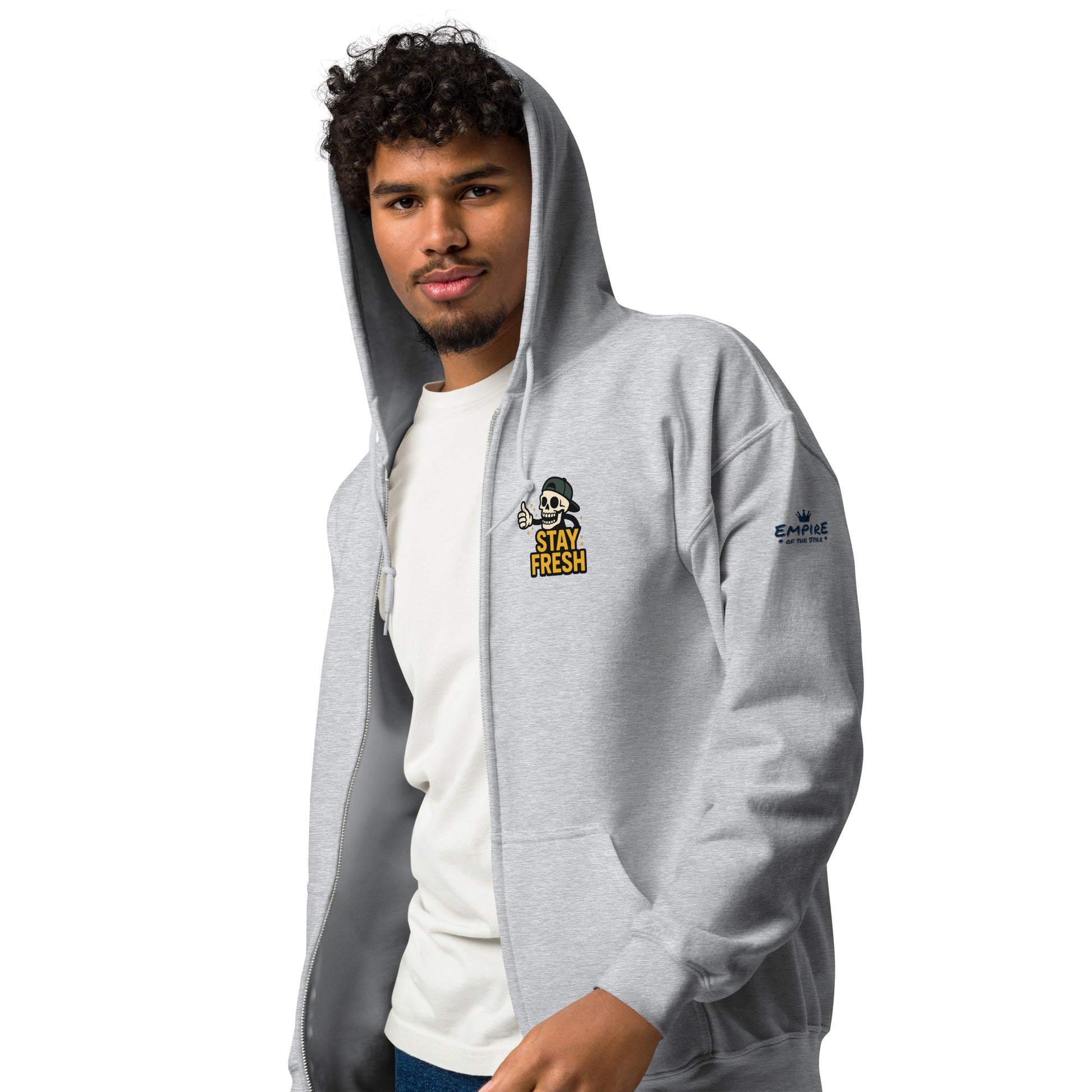 Zip-Hoodie – Stay Fresh – Produktansicht 19