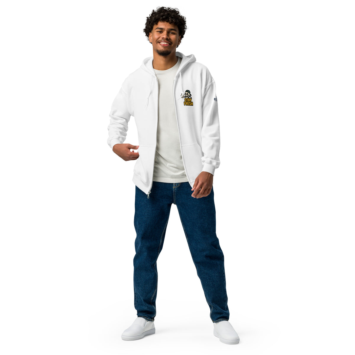 Zip-Hoodie – Stay Fresh – Produktansicht 20