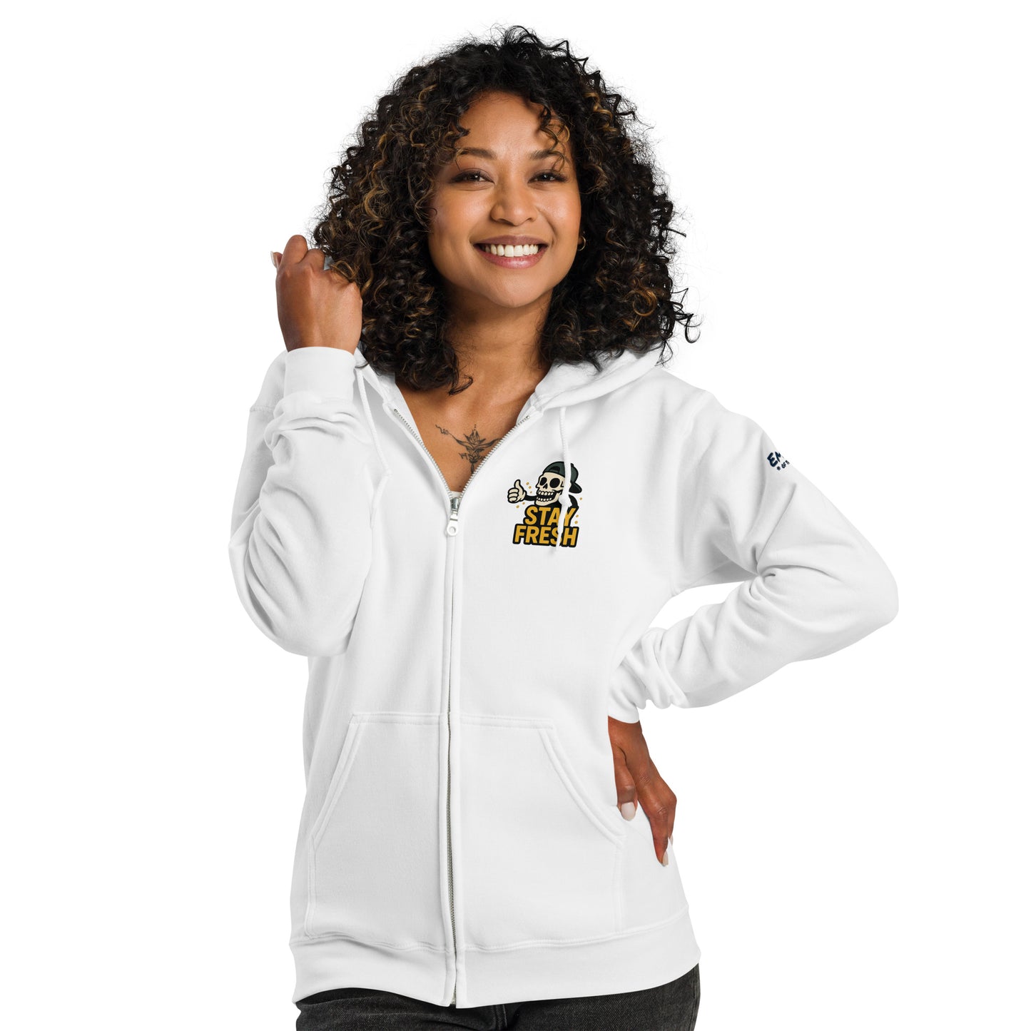 Zip-Hoodie – Stay Fresh – Produktansicht 14
