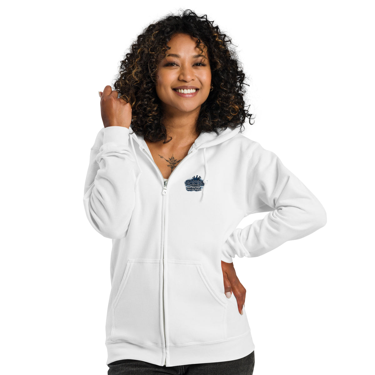 Zip-Hoodie – Wear Your Style – Produktansicht 12