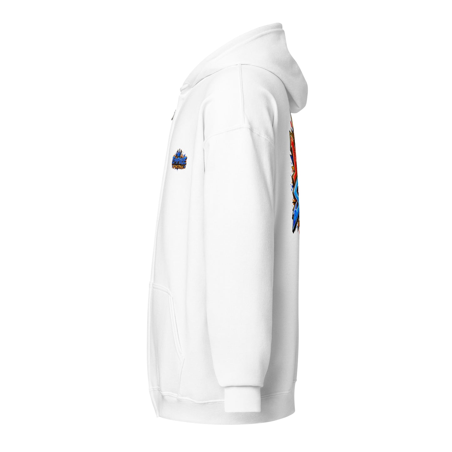 Zip-Hoodie Wild Style – Produktansicht 4