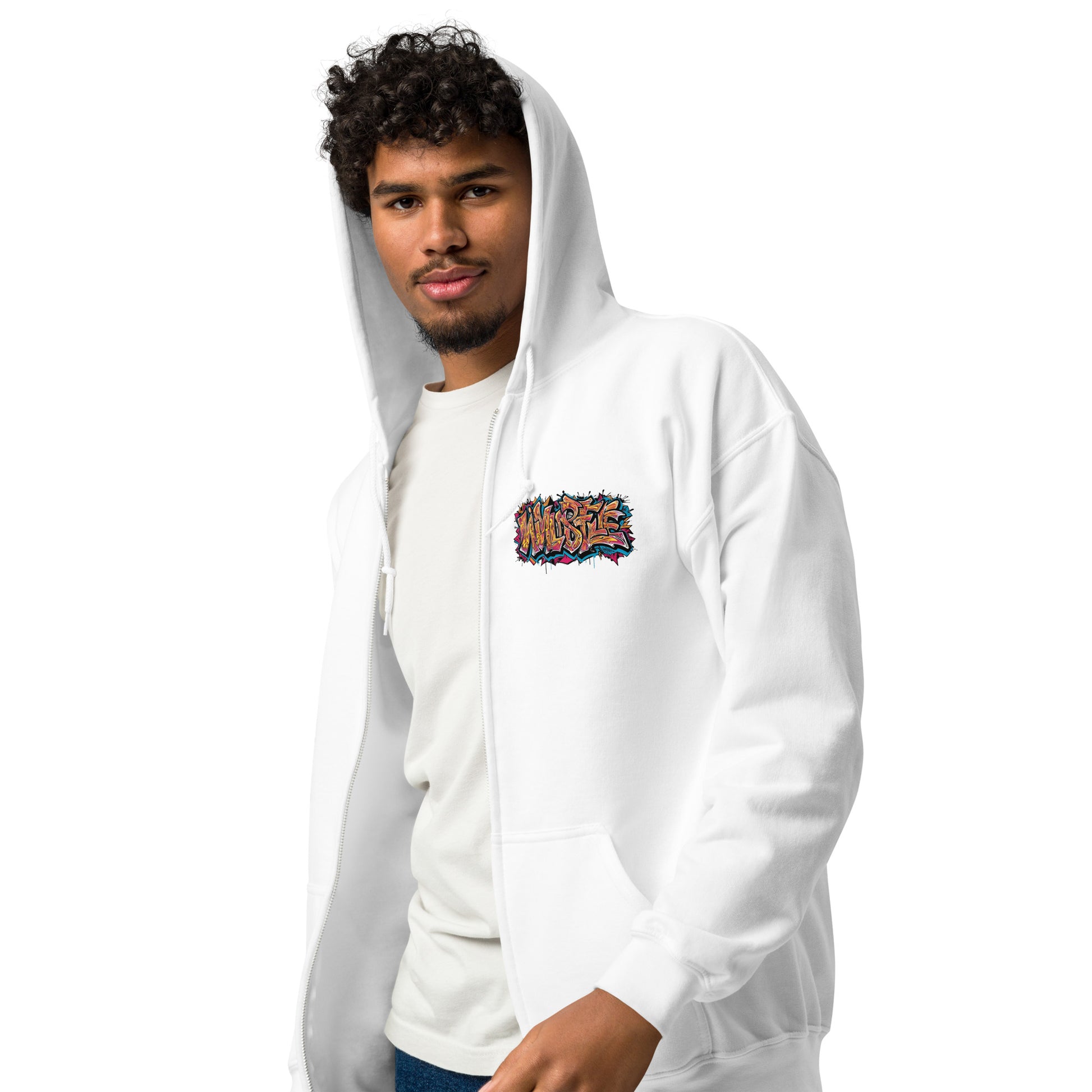 Zip-Hoodie – Wild Style I – Produktansicht 16