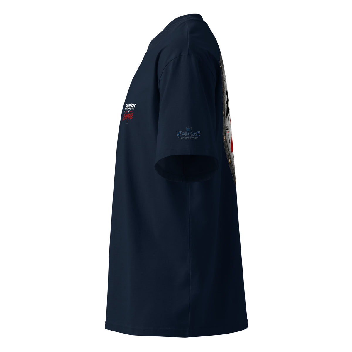 Protect the Empire Oversized Bio-T-Shirt mit Backprint – Produktansicht 5