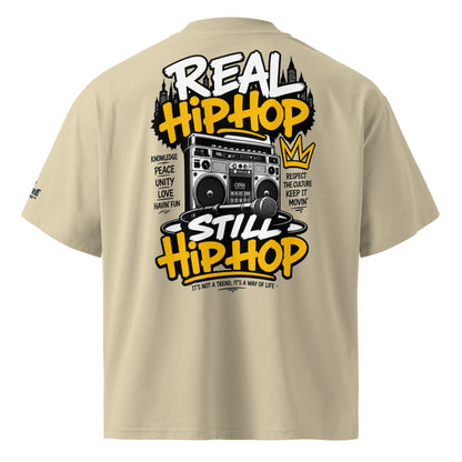 REAL HIP HOP STILL HIP HOP – Oversized Bio-T-Shirt – Produktansicht 5